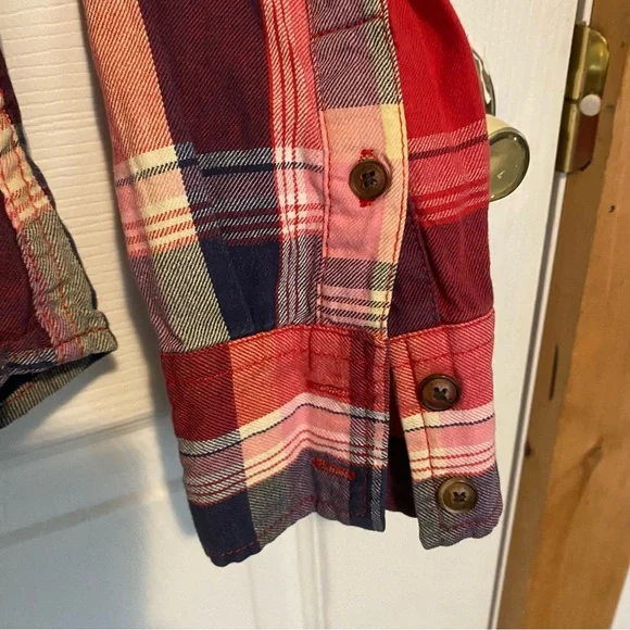 Aeropostale Red Plaid Shirt - Small - Picture 5 of 5